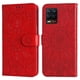 thumbnail image 4 of Funda tipo cartera FOXDOCK para Realme 8 Pro , diseño girasol en relieve, cuero PU, cierre magnético, soporte y tarjetero, 4 of 5