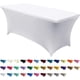 thumbnail image 1 of Manteles de licra para mesa rectangular de 1,2 m, ajustables, elásticos, de poliéster, 1 of 6