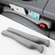 thumbnail image 1 of Relleno de hueco para asiento de coche POKSRI 2 unidades 3,5-6 cm Gris cuero, 1 of 8