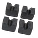 thumbnail image 1 of 4 bloques de goma para gatos de coche, protectores antideslizantes, texturas, accesorios, 6,3 x 4,5 x 5 cm, flexibles, ligeros y con absorción de, 1 of 5