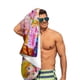 thumbnail image 5 of Princesa Peach Toalla de playa de secado rápido con diseño temático, regalo para mujeres y niñas, ideal para cumpleaños, fans, amantes de la música, uso en la playa o al aire libre, 78 × 180 cm, 5 of 6