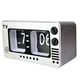 thumbnail image 2 of Auto Flip Clock Desk Clock Mesa Reloj Digital Para Sala De Estar Hogar Cocina Plata, 2 of 5