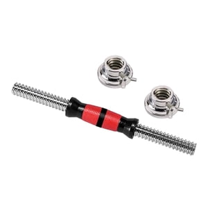 Ioensy - Barra Para Mancuernas Con Mango Roscado Para Accesorios De Levantamiento De Pesas, Ejercicio De 30 Cm