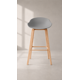 thumbnail image 3 of Pack de 8 PREVENTA Taburetes Nordico - Gris, 3 of 5