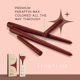 thumbnail image 3 of Velas de Pilar Leor & Lair 25 cm Rojo Oscuro - Pack de 12, 3 of 6