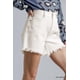 thumbnail image 2 of Shorts CC Wholesale Clothing Denim Cintura Alta Borde Deshilachado, 2 of 9