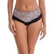 thumbnail image 1 of INSPIRE CHIC Bragas de mujer con encaje, estampado de leopardo, ultrafinas, de tiro medio, elásticas, ligeras y transpirables, talla S, color rosa claro, 1 of 5