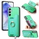 thumbnail image 1 of Funda Magnética para Samsung Galaxy A55 con Billetera y Anillo, Protector Resistente Verde, 1 of 5