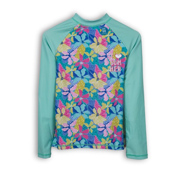 Traje de Baño Niña Menta Pillin