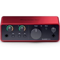 Interfaz De Audio Focusrite Scarlett Solo 4Th Generacion