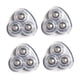 thumbnail image 3 of 4 Piezas De Deslizadores De Ruedas Autoadhesivos Para Contenedores De Almacenamiento De Peque?os Electrodomésticos Transparentes, 3 of 5