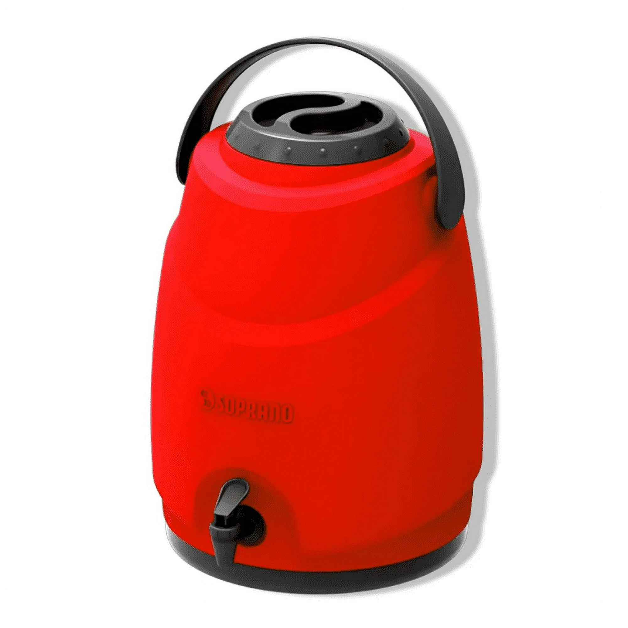 Termolar - Termo Dispensador Térmico Aspen 12 Litros Camping Soprano Color Rojo