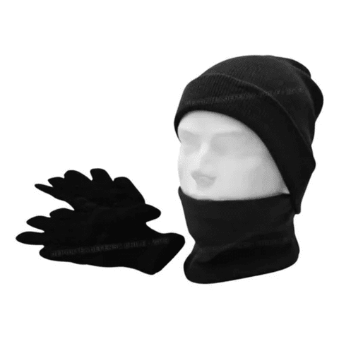 Mercadoideas - Gorro Cuello Y Guantes De Lana Invierno Niños