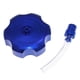 thumbnail image 5 of Tapas De Tanque De Combustible De Gas Hexagonales Mini CNC De Moda Para ATV Dirt Bike Azul, 5 of 5