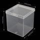 thumbnail image 2 of JAPCHET 72 piezas de contenedores plásticos para cuentas, organizadores transparentes pequeños con tapa, cajas de exhibición cuadradas transparentes para cuentas, botones y dulces, 5,6 x 5,6 x 5,8 cm, 2 of 7