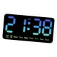 thumbnail image 5 of Reloj Digital De Escritorio Reloj De Pared Con Calendario De Fecha Moderno Para Dormitorio Sala De Festivales Azul, 5 of 5