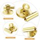 thumbnail image 3 of Paquete de 8 imanes para nevera, clips magnéticos dorados, 3 of 6