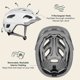 thumbnail image 3 of Casco de bicicleta Retrospec Lennon con luz LED de seguridad para adultos, 3 of 6