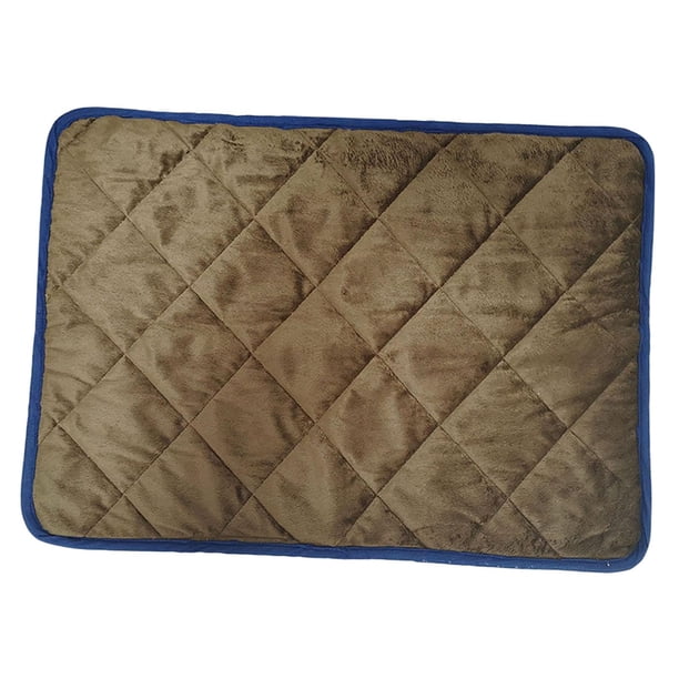 Alfombrilla Autocalentable Para Gatos, Perros, Cachorros, Suave, Térmica, Lavable, Autocalentable, Almohadilla Para Mascotas, Café, 40x50cm