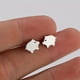 thumbnail image 3 of Cute and Stylish Stainless Steel Anime Pig Cartoon Earrings - Perfect Gift for Men!, 3 of 4