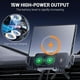 thumbnail image 3 of Smartphone/Pad Car Holder - 2-In-1 Auto Rotating With Fast Charging Feature, One-Touch Rotatable Vent Mount Suitable For Smartphone/Pad/Foldable Phone-Negro, 3 of 8