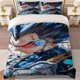 thumbnail image 1 of Vegeta Side Profile Print Bedding Set Duvet Cover and Pillowcases, 1 of 5