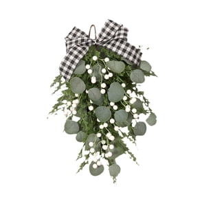 Magideal - Corona Navideña Para Puerta De Entrada, Guirnalda Artificial Creativa, Decoración Navideña Para Interiores Y Exteriores, Festivales En El Hogar, Pared