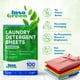 thumbnail image 2 of Láminas de detergente para ropa InsoGreen, hasta 100 lavados, ecológicas, 2 of 7