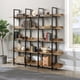 thumbnail image 1 of [VIDEO] 5 Tier Bookcase Home Office Open Bookshelf, Vintage Industrial Style Shelf with Metal Frame, MDF Board (Old Sku WF286176AAT/N725P247766T), 1 of 3