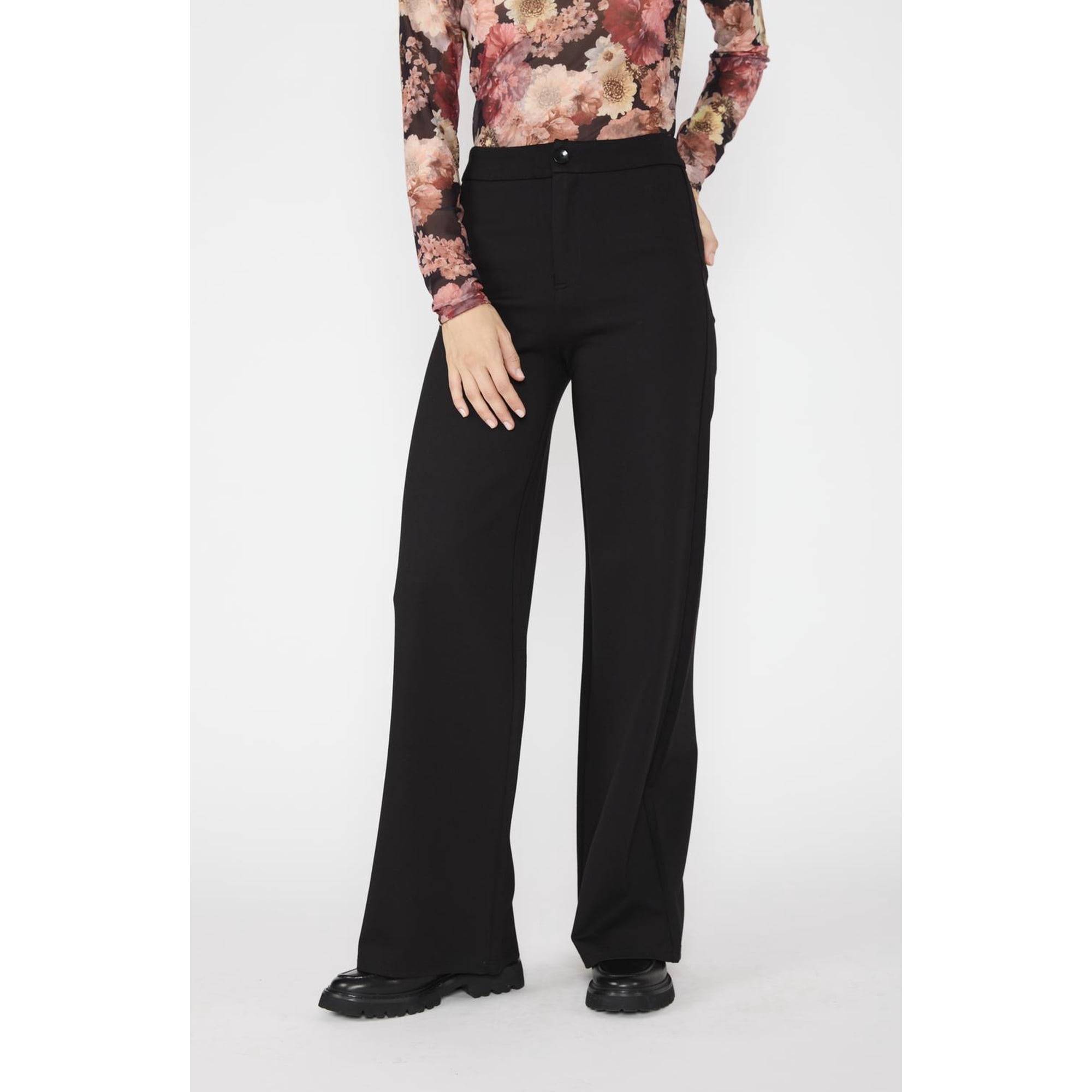 Eclipse - Pantalón Justina Negro Negro L