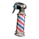 thumbnail image 3 of Botella De Spray De Peluquería Multifuncional Rayas Retro Para Salón De Peluquería Estudio Gris, 3 of 3