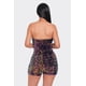 thumbnail image 2 of Romper Ccwholesalesclothings Multi Sequins Tube Top Navy Gold, 2 of 5