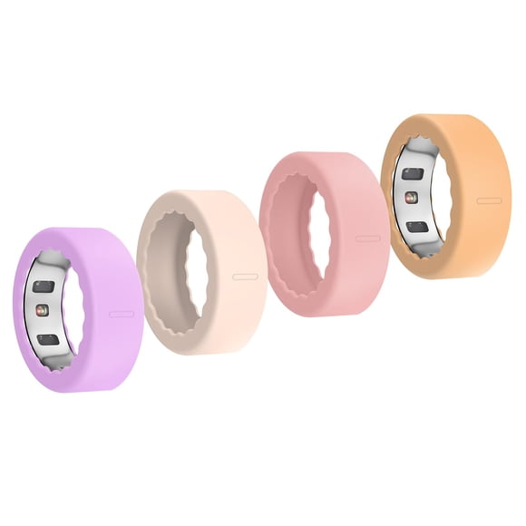 Funda para anillo BO&DQQ Oura Gen 4/3 – Pack de 4 de silicona