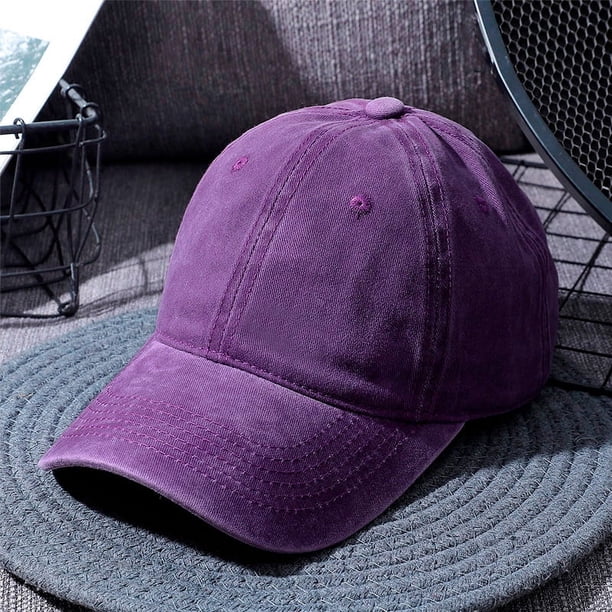 Men's Washed Pure Color Cap Baseball Cap