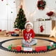 thumbnail image 4 of Set de tren navideño VATOS 2 en 1 con luz y sonido para niños, 4 of 8