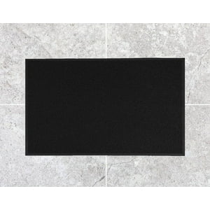 Kokomat - Limpiapies De Pvc Negro 60Cm X 90Cm
