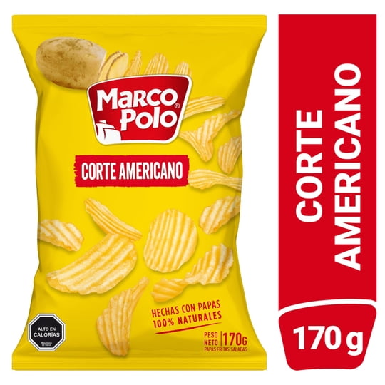 Papas Fritas Corte Americano 170 g Marco Polo