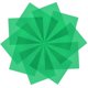 thumbnail image 1 of Filtros de gel SouilGoal 29,7 × 21 cm, paquete de 10, color verde, 1 of 4