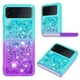 thumbnail image 1 of Funda Para Samsung Galaxy Z Flip 3 Con Diseño Gradiente Y Brillo Líquido Antigolpes Tpu, 1 of 4