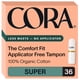 thumbnail image 1 of Tampones Cora 100% algodón orgánico ultraabsorbentes (36 S), 1 of 7