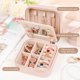 thumbnail image 2 of Organizador de joyas CHMI con inicial rosa – estuche de viaje, 2 of 6