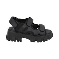 Sandalia Mujer Negro Plataforma Mixen 26 Police