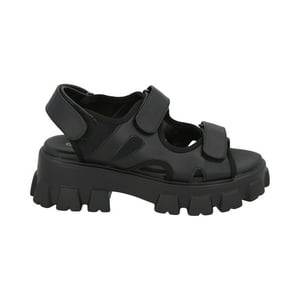 Sandalia Mujer Negro Plataforma Mixen 26 Police