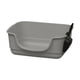 thumbnail image 1 of Caja De Arena Para Mascotas Con Tapa Abierta, Portátil, Fácil De Limpiar, Para Gatos De Interior, Color Gris, 1 of 5