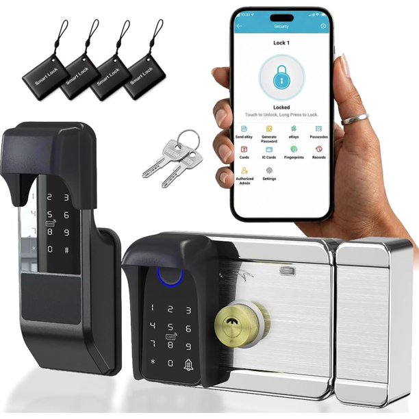 Cerradura Inteligente para Portón LOCK de We Technology - Resistente al Agua (TTLOCK)