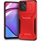 thumbnail image 2 of Funda Resistente para Motorola Moto G Power 5G 2023 con Tapa Deslizante y Protección Militar Rojo, 2 of 6