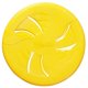 thumbnail image 1 of Disco volador para perros HONGEZEY 23 cm amarillo flexible TPR, 1 of 9