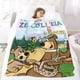 thumbnail image 5 of El Show de Yogi Bear anti-pilling, suave, ligera, esponjosa y acogedora de lujo para hogar y cocina – Perfecta para niños y adultos,100X80cm, 5 of 6