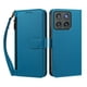 thumbnail image 1 of Funda Tipo Billetera para Motorola Moto Edge 2026 con Soporte y Bolsillo con Cierre Azul, 1 of 1