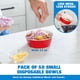 thumbnail image 2 of Cuencos desechables de plástico GoBig Red Party Cup Design 650 ml x50, 2 of 6